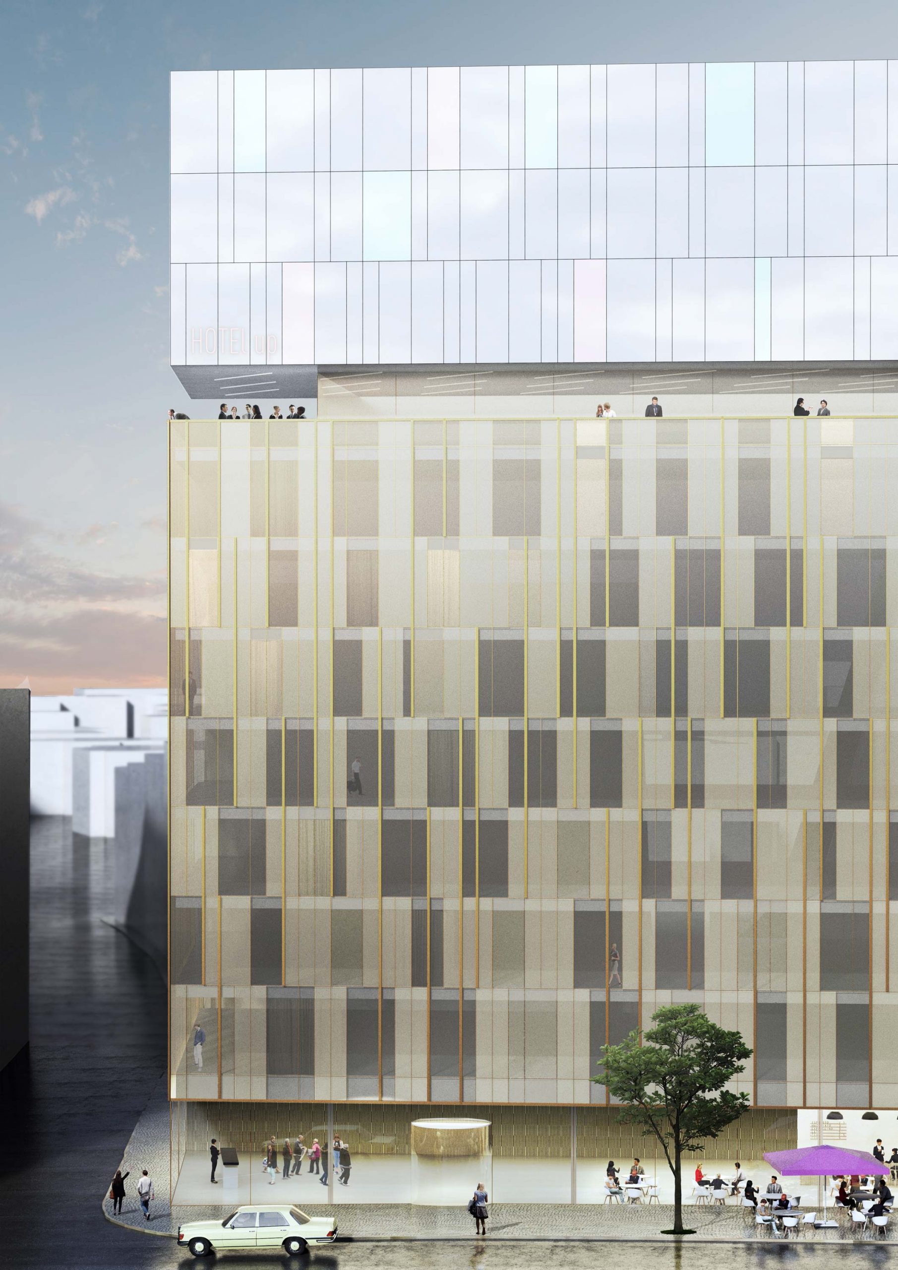 Die Bermüller+Niemeyer Architekturwerkstatt freut sich über die Anerkennung beim Wettbewerb am Wilhelm-Leuschner-Platz in Leipzig.