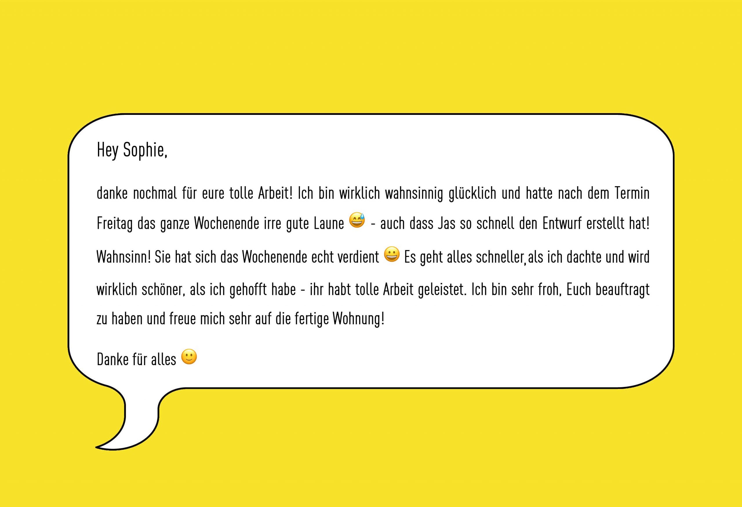 Tolles Feedback für das Team der Bermüller+Niemeyer Architekturwerkstatt.