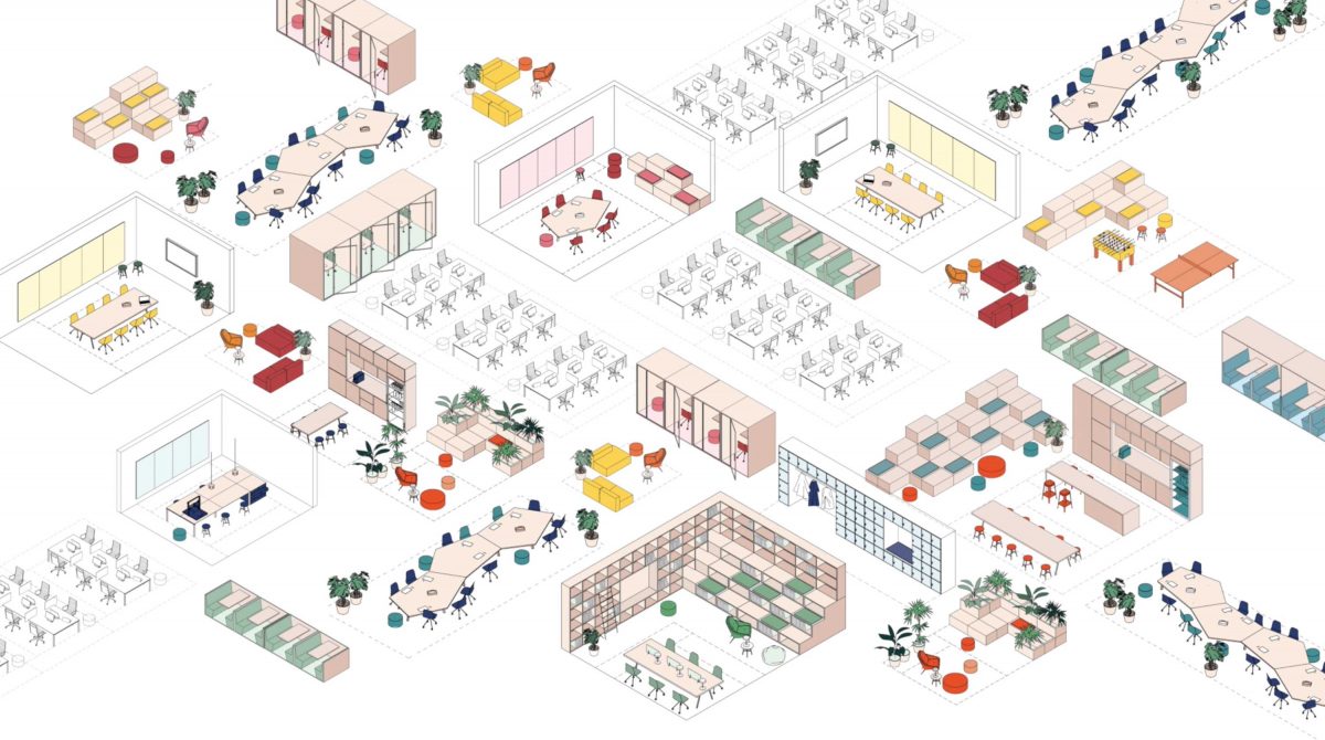 New Work Welten entworfen von der Bermüller + Niemeyer Architekturwerkstatt